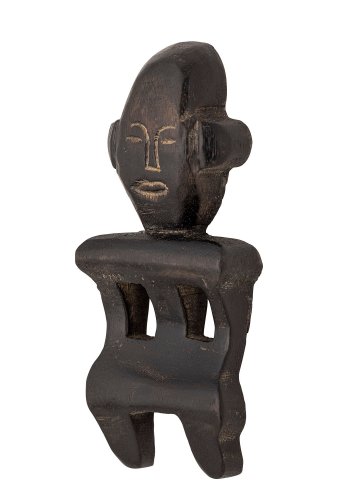 BLOOMINGVILLE Harlee Deco figur, svart, mango