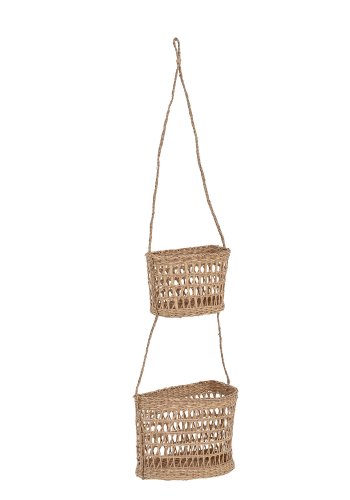BLOOMINGVILLE Hoa Wandkorb, Natur, Seegras