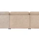 ROWICO Norris soffa 4-sits sch�slong L ljusbeige tyg Anna #2 (c3)
