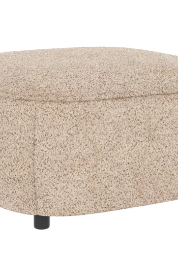 ROWICO Norris fotskammel lys beige stoff Anna #2 (c3)
