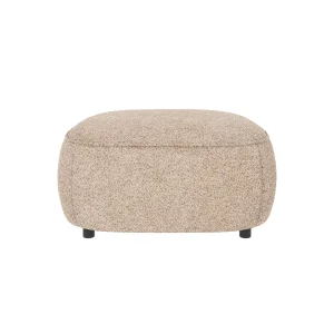 ROWICO Norris fotskammel lys beige stoff Anna #2 (c3)
