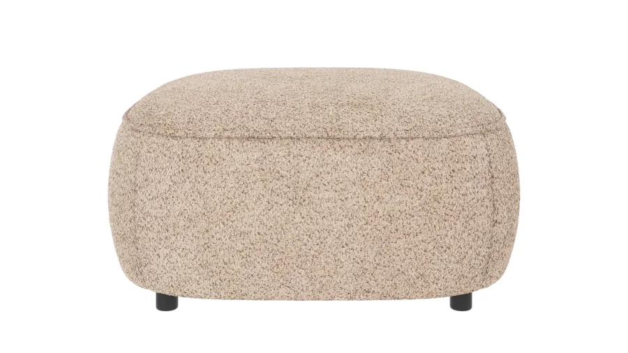 ROWICO Norris fotskammel lys beige stoff Anna #2 (c3)