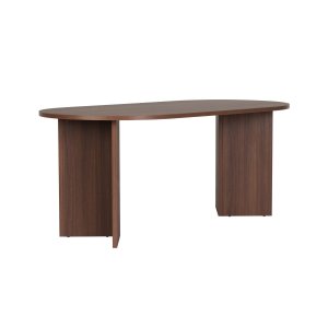 NORDVRK Sablin spisebord, oval - valnd melamin (180x89,5)