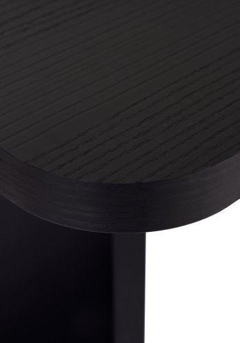 NORDV&Auml;RK Linza - Spisebord i sort tre