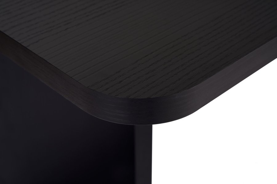 NORDV&Auml;RK Linza - Spisebord i sort tre