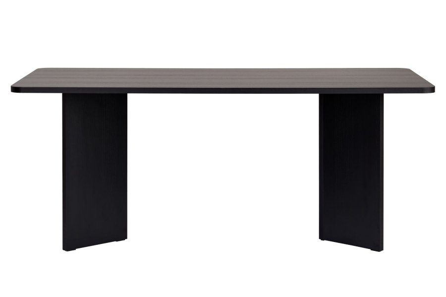 NORDV&Auml;RK Linza - Spisebord i sort tre