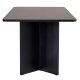 NORDV&Auml;RK Linza - Spisebord i sort tre
