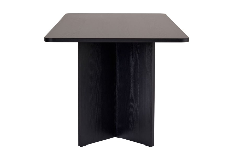 NORDV&Auml;RK Linza - Spisebord i sort tre