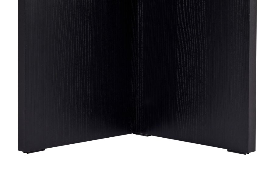 NORDV&Auml;RK Linza - Spisebord i sort tre