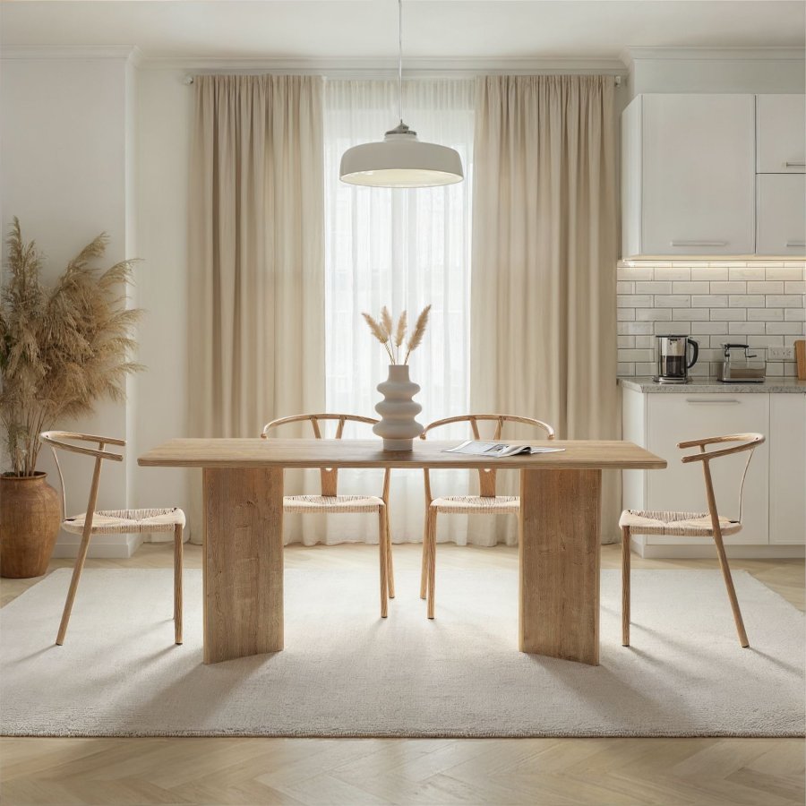 NORDV&Auml;RK Linza  Spisebord i honningeik