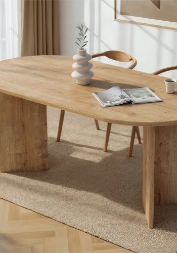 NORDV�RK Sablin � Spisebord i safirglass