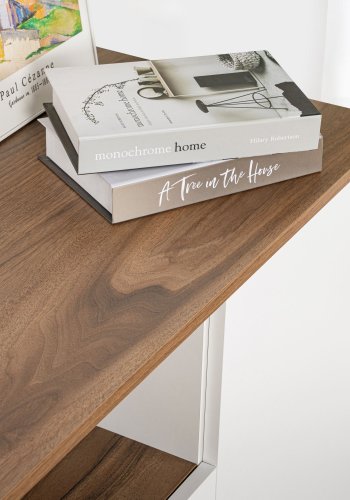 NORDVÄRK Arista - Hvid, konsol i valnd