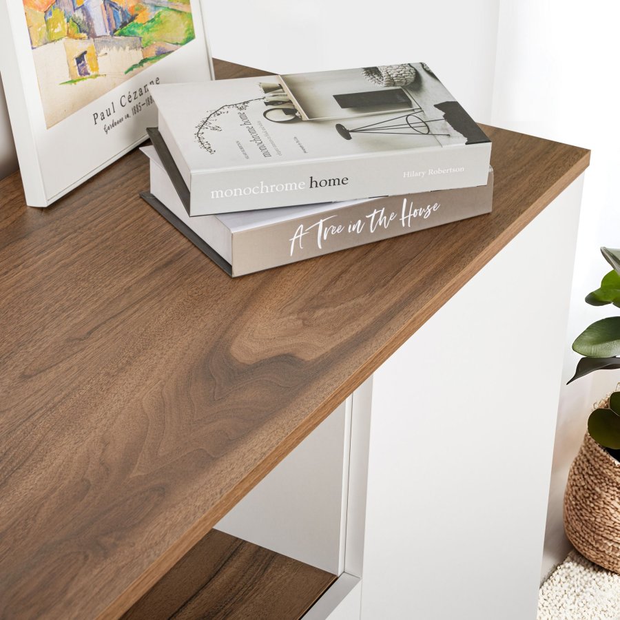 NORDVÄRK Arista - Hvid, konsol i valnd