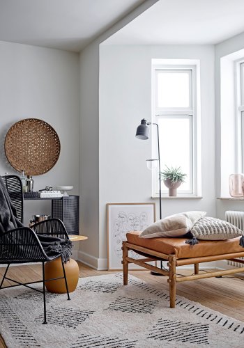 BLOOMINGVILLE Eris Schale, Weiß, Marmor