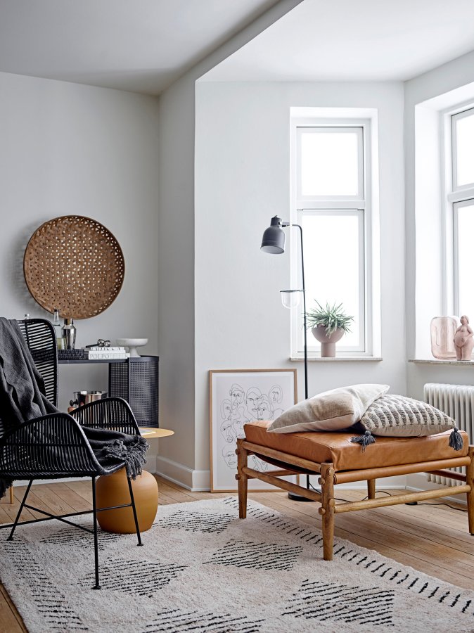 BLOOMINGVILLE Eris Schale, Weiß, Marmor