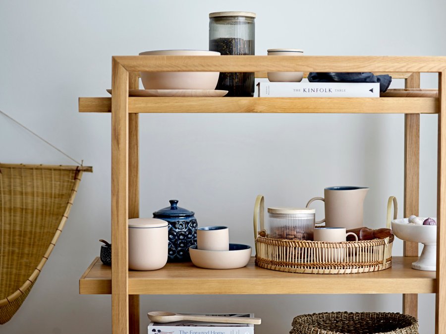 BLOOMINGVILLE Eris Schale, Weiß, Marmor