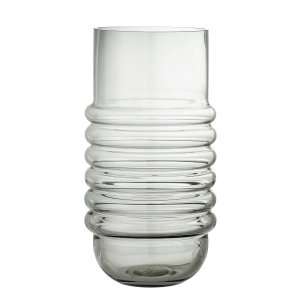 BLOOMINGVILLE Belma Vase, Gr, Glas