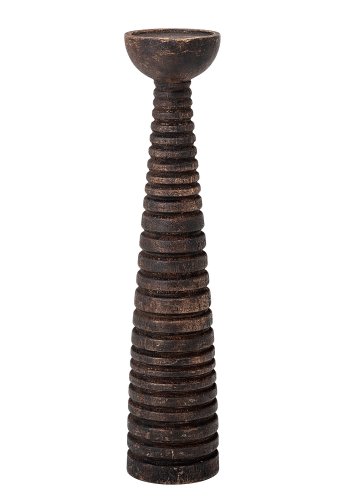 BLOOMINGVILLE Thore Sockelkerzenhalter, Braun, Mango