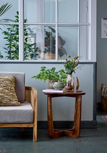 CREATIVE COLLECTION Eloi Blumentopfabdeckung, Braun, Steingut