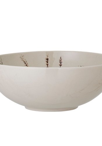 BLOOMINGVILLE Bea Salatschüssel, Natur, Steingut