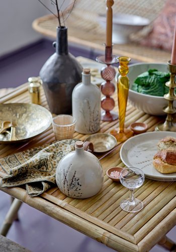 BLOOMINGVILLE Bea Salatschüssel, Natur, Steingut