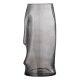BLOOMINGVILLE Ditta Vase, Grau, Glas