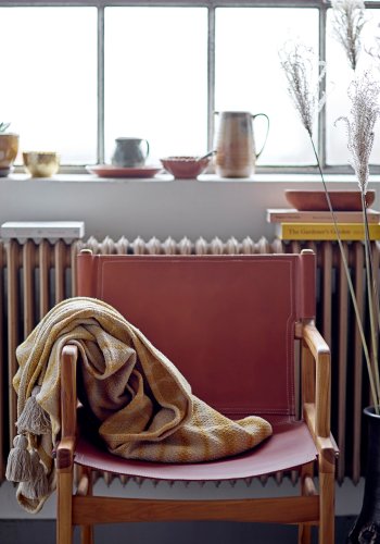 BLOOMINGVILLE Gorm Dekorative Vase, Schwarz, Terrakotta