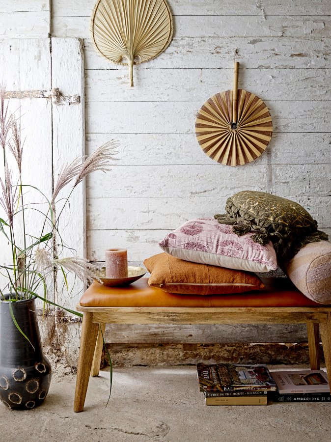 BLOOMINGVILLE Gorm Dekorative Vase, Schwarz, Terrakotta