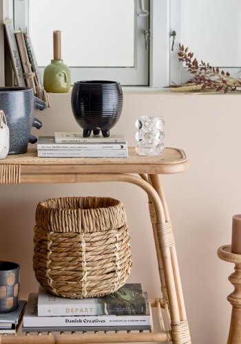 BLOOMINGVILLE Noore Pidestal Lysestake, Natural, Mango