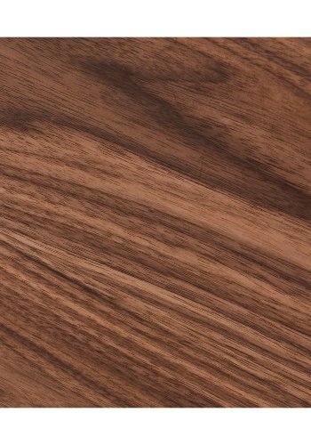 Tokyo TV-bord, w. 2 drer og 1 skuff - brun valntt (160x45)