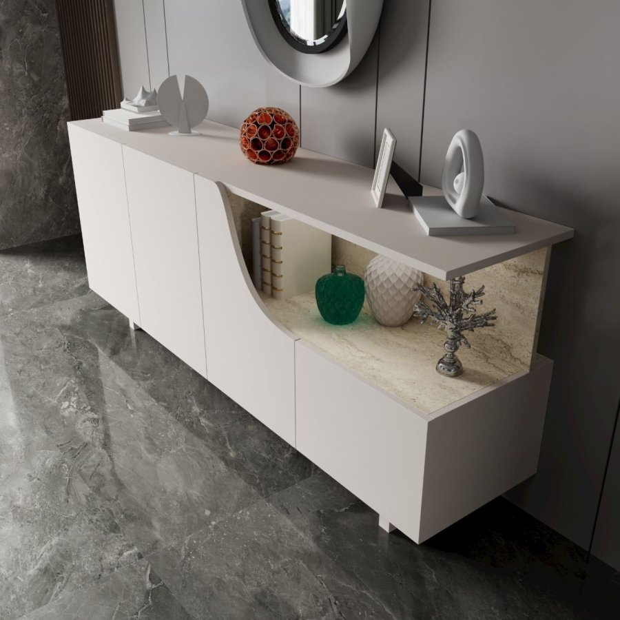 NORDV&Auml;RK Line - Beige konsoll