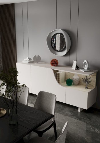 NORDV&Auml;RK Line - Beige konsoll