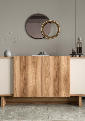 NORDV�RK Diana - Sand, Walnut Console