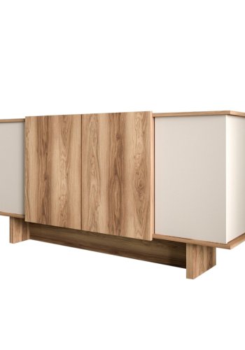 NORDV&Auml;RK Diana - Sand, Walnut Console