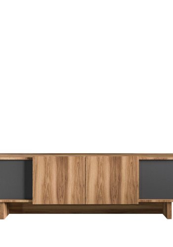 FUNZI LIVING Diana - Antracit, Valn&ouml;t TV-bord