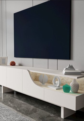 FUNZI LIVING Line - Beige TV-bord