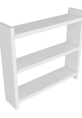 NORDVRK Cosmic kjkkenhylle, med 3 hyller - hvit melamin