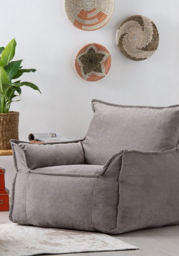 NORDVRK Notre Set - Lys gr 1-seters sofa