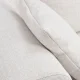 ROWICO Falkner soffa 3-sits ljusbeige tyg Oscar #1 (c3)