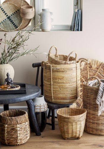 BLOOMINGVILLE Janie Vase, Sort, Keramik