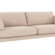 ROWICO Corwin soffa 3-sits ljusbeige tyg Rita #1 (c2)