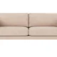 ROWICO Corwin soffa 3-sits ljusbeige tyg Rita #1 (c2)