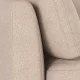 ROWICO Corwin soffa 3-sits ljusbeige tyg Rita #1 (c2)