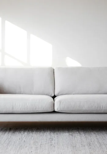 ROWICO Corwin soffa 3-sits ljusbeige tyg Rita #1 (c2)