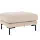 ROWICO Corwin fotskammel lys beige stoff Rita #1 (c2)