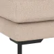 ROWICO Corwin fotskammel lys beige stoff Rita #1 (c2)
