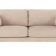 ROWICO Corwin soffa 2,5-sits ljusbeige tyg Rita #1 (c2)