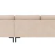 ROWICO Corwin soffa 3,5 sits sch�slong R ljusbeige tyg Rita #1 (c2)
