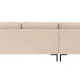 ROWICO Corwin soffa 3,5 sits sch�slong L ljusbeige tyg Rita #1 (c2)