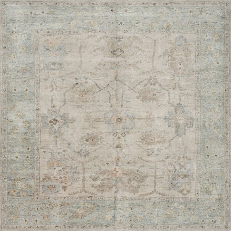 TEPPI EEXFAB447 gulvtppe, m. mnster, rektangulr - multifarvet polyester (160x230)